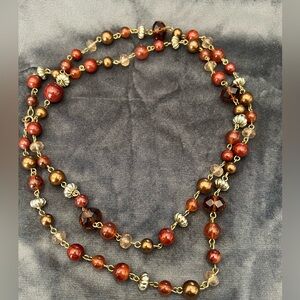 Elegant Multi-Color Beaded Necklace